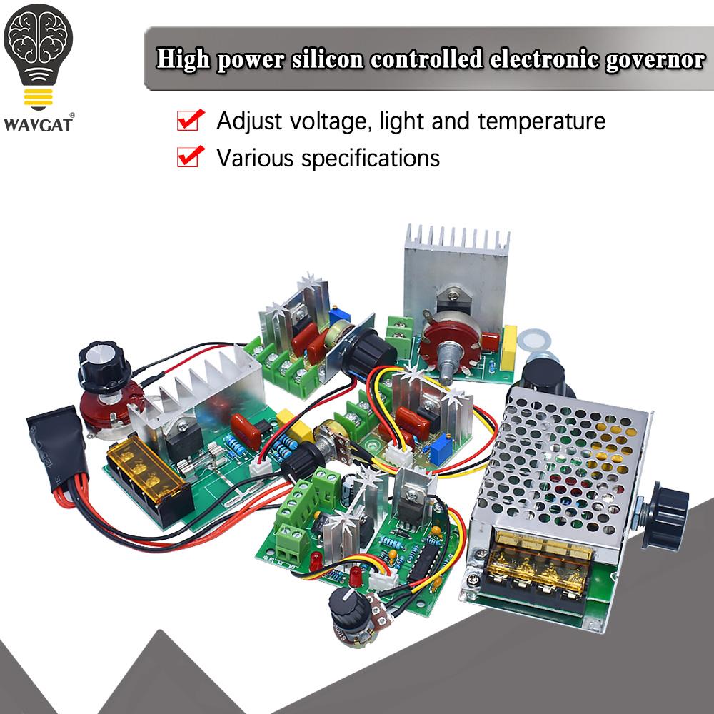 AC220V-2000W-4000W-SCR-Voltage-Regulator-Dimming-Dimmers-Motor-Speed-Controller-Thermostat-Electronic-Voltage-Regulator-Module